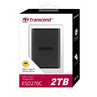 Купить твердотельный накопитель ext ssd transcend 2tb esd270c usb 3.1 type-c  (ts2tesd270c) через интернет магазин Ташкенте