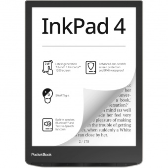 Купить электронная книга pocketbook 743g inkpad 4 (pb743g-u-cis) 8” через интернет магазин Ташкенте