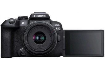 Купить фотоаппарат беззеркальный canon eos r10 kit rf-s 18-45 is stm (5331c047) через интернет магазин Ташкенте