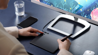 Купить графический планшет huion 4.8"x3" rte-100 (rte-100) через интернет магазин Ташкенте