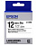 Картридж Epson LabelWorks LK-4WBN Blk/Wht 12мм (C53S654021) 