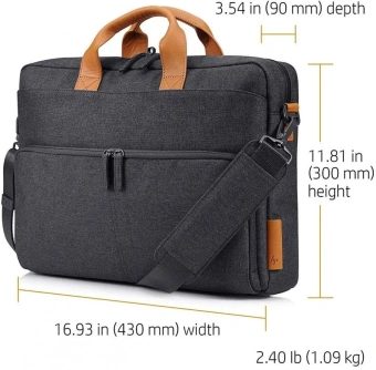 Купить сумка для ноутбука hp envy urban 15,6 briefcase euro (3kj73aa)  через интернет магазин Ташкенте