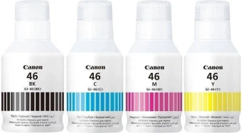 Купить чернила canon gi-46 (c, m, y, bk) комплект 4шт (4411c001) через интернет магазин Ташкенте