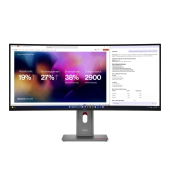 монитор lenovo thinkvision p40wd-40 (64b4xat1eu) 40" 