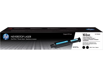 Купить тонер картридж hp neverstop toner reload kit 2-pack 103ad (w1103ad) через интернет магазин Ташкенте