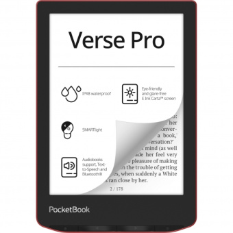 Купить электронная книга pocketbook 634 verse, passion red (pb634-3-cis) 6” через интернет магазин Ташкенте