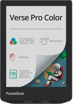 Купить электронная книга pocketbook 634k3 verse pro color (pb634k3-1-cis) 6” через интернет магазин Ташкенте