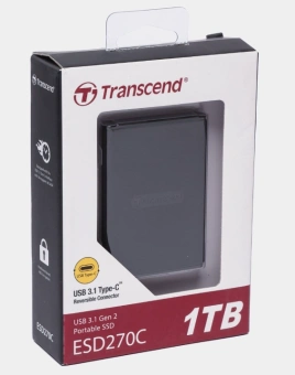 Купить твердотельный накопитель ext ssd transcend 1tb esd270c usb 3.1 type-c (ts1tesd270c) через интернет магазин Ташкенте