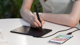 Купить графический планшет huion 4.8"x3" rte-100 (rte-100) через интернет магазин Ташкенте