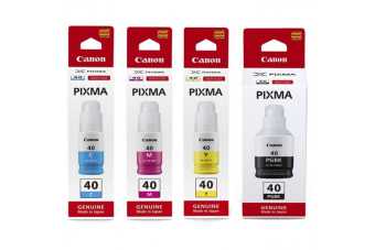 Купить чернила canon gi-40 (c, m, y, bk) комплект 4шт (3385c001aa) через интернет магазин Ташкенте