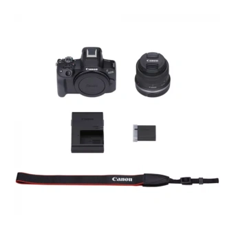 Купить фотоаппарат беззеркальный canon r50 premium kit (5811c035) через интернет магазин Ташкенте